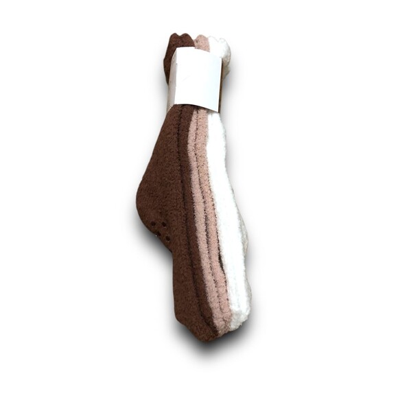 Apana Luxe Women's Dream Land Shea Butter Infused Socks (3 Pairs) - Picture 2 of 3